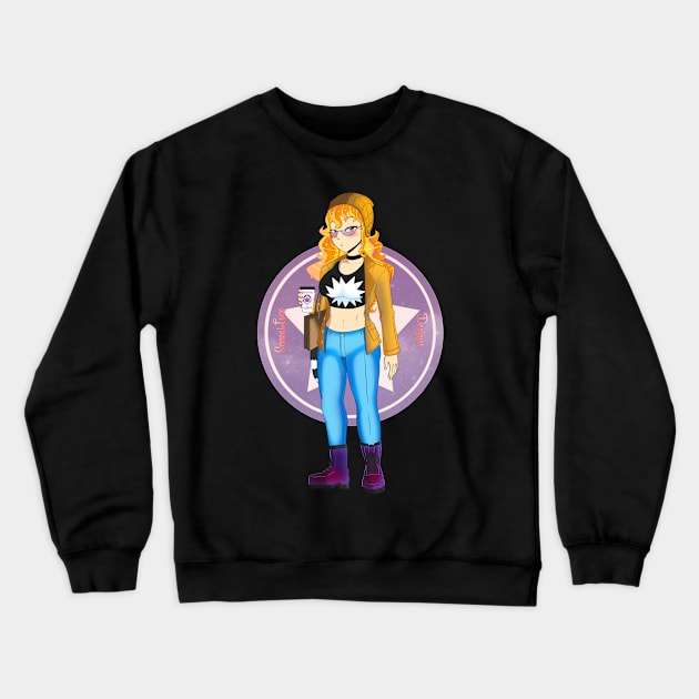 Leia Angel Crewneck Sweatshirt by SenpaiLove